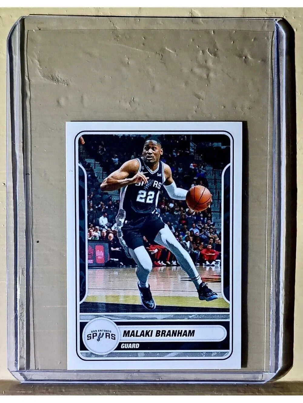 2023-24 Malaki Branham Panini NBA Basketball #469 Sticker San Antonio Spurs